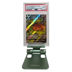 2022 Pokemon SWSH BSP Full Art Charizard V Promo Ultra Premium PSA 8